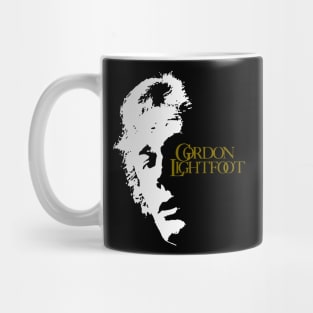 Gordon Lightfoot Silhouette Mug